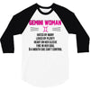 Gemini Woman 3/4 Sleeve Shirt