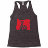 hand love Racerback Tank