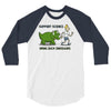bring back dinosaurs 3/4 Sleeve Shirt