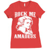 mozart tribute Ladies Fitted T-Shirt