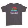 This Is My Human Costume I'm Really a Unicorn Youth Tee