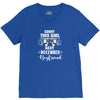 sorry this girl is already taken by a super sexy december boyfriend V-Neck Tee