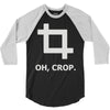 oh crop 3/4 Sleeve Shirt