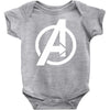 avengers sticker vinyl decal Baby Onesie