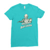 mon calamari from the black lagoon Ladies Fitted T-Shirt