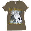maine coon Ladies Fitted T-Shirt