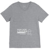 baby now loading funny ladies V-Neck Tee