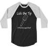 lick the tip shirt by the savage chef 3/4 Sleeve Shirt