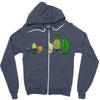 mean fruit Zipper Hoodie