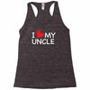 I Love My Uncle Racerback Tank