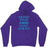 alphabet abc elemno Unisex Hoodie