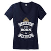 Legends Are Born In January Women's V-Neck T-Shirt