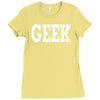 geek Ladies Fitted T-Shirt