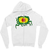 crawling eye monster Zipper Hoodie