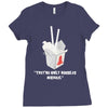 they're only noodles Ladies Fitted T-Shirt