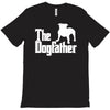 the dogfather  nerd retro der pate godfather fun T-Shirt