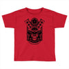 samurai skull Toddler T-shirt