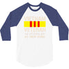 vietnam veteran 3/4 Sleeve Shirt