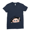 Peek a Boo Ladies Fitted T-Shirt