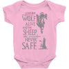 thrones wolf Baby Bodysuit
