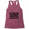 Delta Gamma Black Racerback Tank