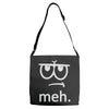 meh tees Adjustable Strap Totes