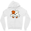 mobbu puppy Zipper Hoodie