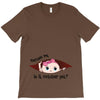 October Peeking Out Baby Girl T-Shirt