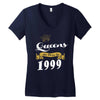 queens are born in 1999 Women's V-Neck T-Shirt