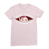 December  Peeking Out Asian Baby Girl Ladies Fitted T-Shirt