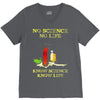 no science no life alternative fact ear V-Neck Tee
