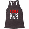 mom strong Racerback Tank