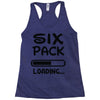 six pack loading Racerback Tank