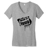 made in the 1999 Women's V-Neck T-Shirt