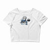 roll for casting heal Crop Top