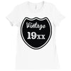 vintage Ladies Fitted T-Shirt