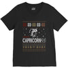 santa capricorn christmas ugly t shirts V-Neck Tee
