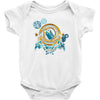 turn the time twist the space Baby Bodysuit