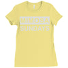 mimosa sundays brunch mens Ladies Fitted T-Shirt