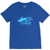 surf board surfer australia save a wave ride a surfer ocean V-Neck Tee