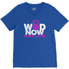 wod now wine later V-Neck Tee