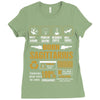 Born Sagittarius Multitasking Problem Solving Tees Ladies Fitted T-Shirt