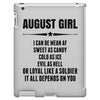 Super August Girl iPad 3 and 4 Case