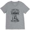 I Don't Need Therapy Just to Go Ice Skating V-Neck Tee