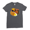 funny full english breakfast, ideal gift or birthday present Ladies Fitted T-Shirt