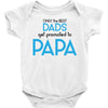Only the Best Dads get Promoted to Papa Baby Bodysuit