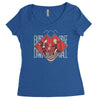 black lodge dance hall Women's Triblend Scoop T-shirt