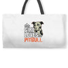 This Girl Loves Pitbull Weekender Totes