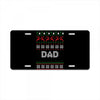 ugly christmas dad License Plate
