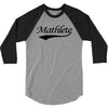 mathlete t shirt funny math humor geek nerd school athlete 3/4 Sleeve Shirt